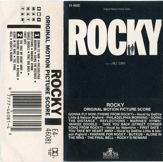 Bill Conti : Rocky - Original Motion Picture Score (Cass, Album, RP)