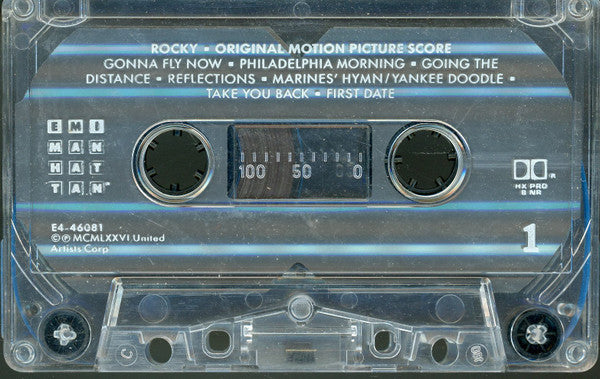 Bill Conti : Rocky - Original Motion Picture Score (Cass, Album, RP)