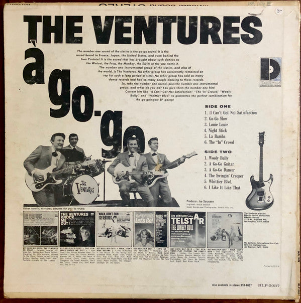The Ventures : À Go-Go (LP, Album, Mono, Roc)