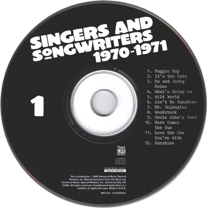 Various : Singers And Songwriters 1970-1971 (2xCD, Comp)