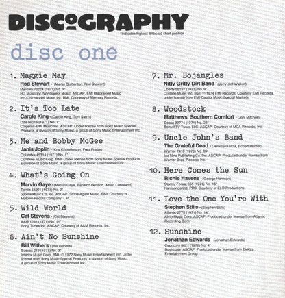 Various : Singers And Songwriters 1970-1971 (2xCD, Comp)