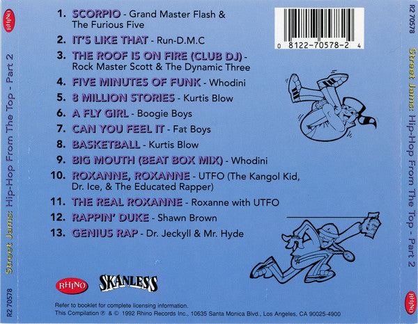 Various : Street Jams: Hip-Hop From The Top Part 2 (CD, Comp)