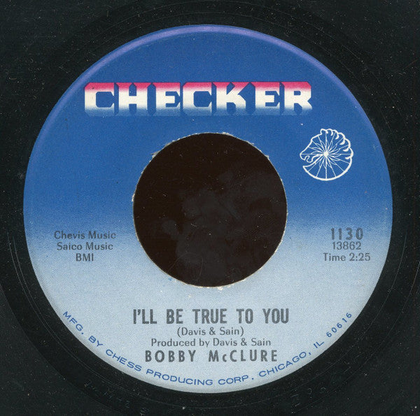 Bobby McClure : I'm Not Ashamed (7")
