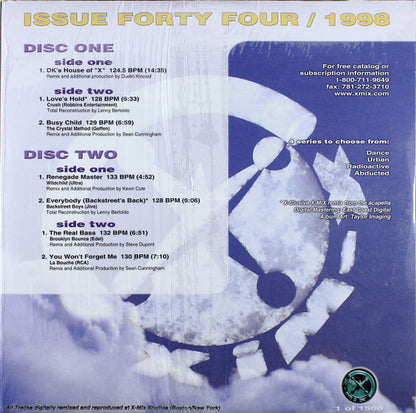 Various : X-Mix Dance Series 44 (2x12", Promo)