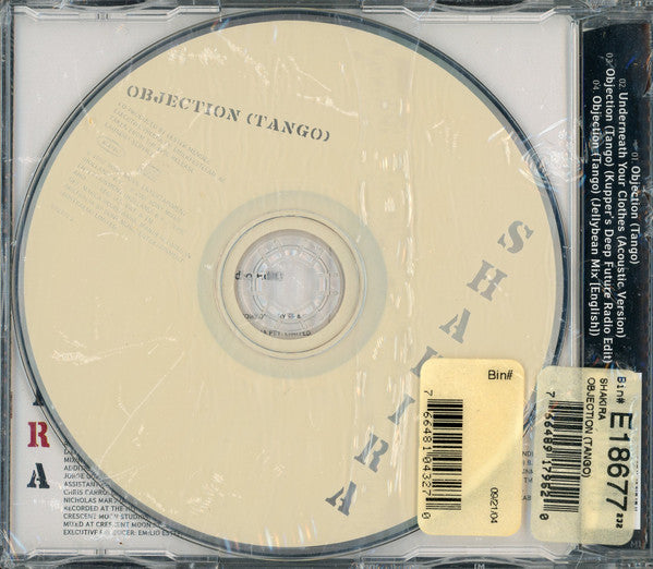 Shakira : Objection (Tango) (CD, Maxi)
