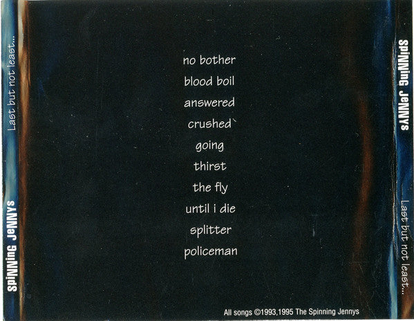 Spinning Jennys (2) : Last But Not Least... (CD)