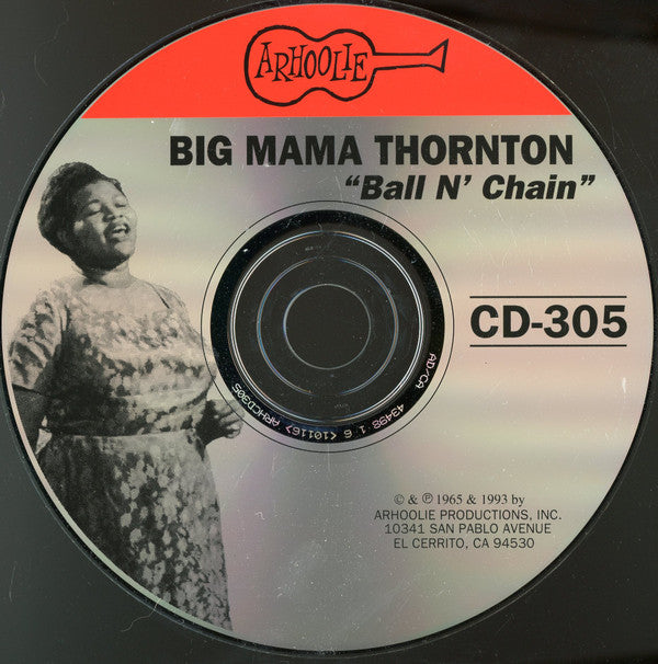 Big Mama Thornton : Ball 'N' Chain (CD, Comp)