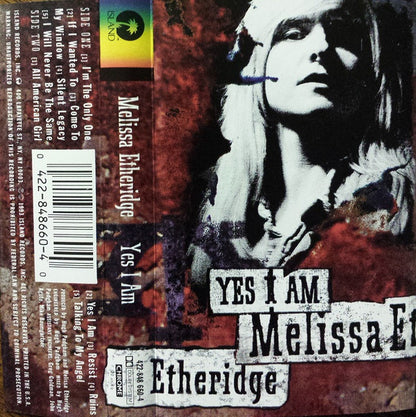 Melissa Etheridge : Yes I Am (Cass, Album, Chr)
