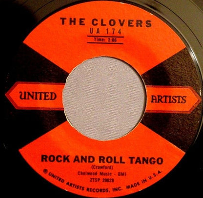 The Clovers : Rock And Roll Tango / Old Black Magic (7", Single, Styrene)