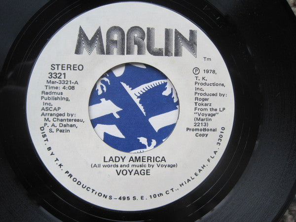 Voyage : Lady America (7", Promo)