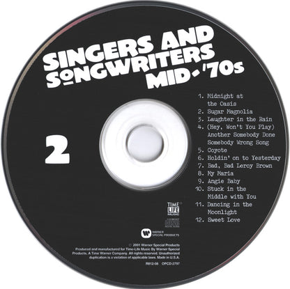 Various : Singers And Songwriters Mid-'70s (2xCD, Comp)