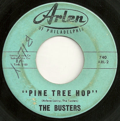 The Busters (2) : All American Surfer / Pine Tree Hop (7", Single)