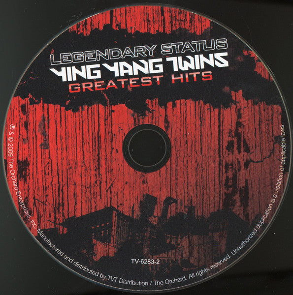 Ying Yang Twins : Legendary Status: Ying Yang Twins Greatest Hits (CD, Album, Comp, Cle)