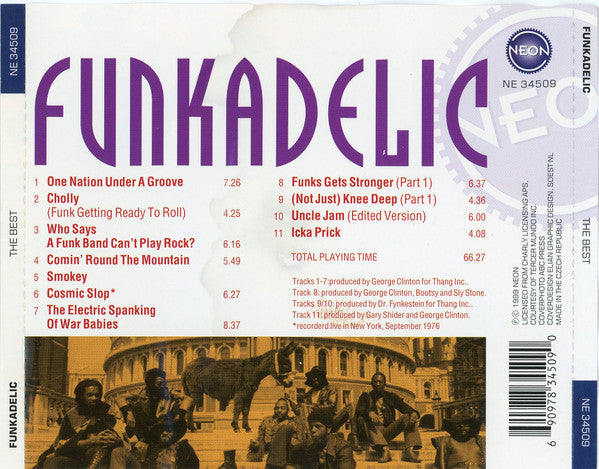 Funkadelic : The Best (CD, Comp)