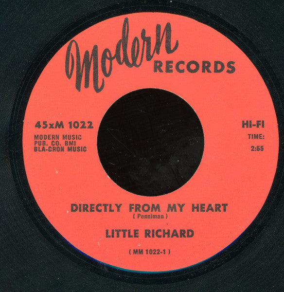 Little Richard : Directly From My Heart / I'm Back (7", Single)