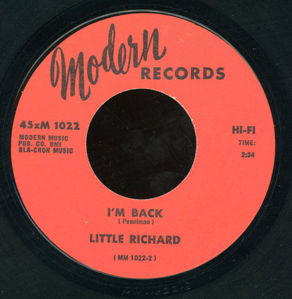 Little Richard : Directly From My Heart / I'm Back (7", Single)