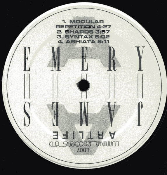 James Emery : Artlife (LP, Album)