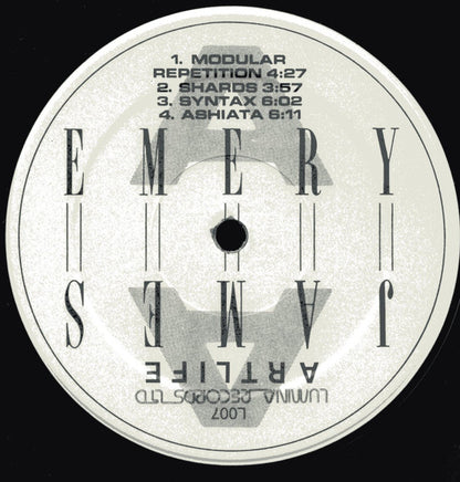 James Emery : Artlife (LP, Album)