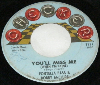 Fontella Bass & Bobby McClure : Don't Jump / You'll Miss Me (When I'm Gone) (7", Single)