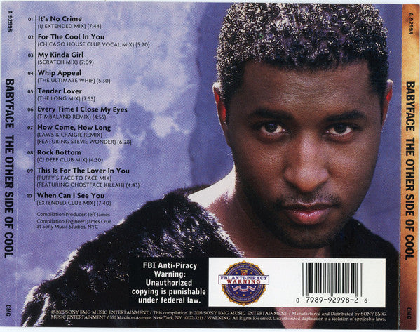 Babyface : The Other Side Of Cool (CD, Comp)
