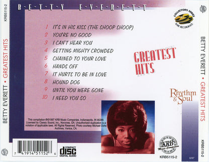 Betty Everett : Greatest Hits (CD, Comp)