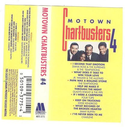 Various : Motown Chartbusters Vol. 4 (Cass, Comp)