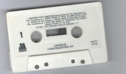 Various : Motown Chartbusters Vol. 4 (Cass, Comp)