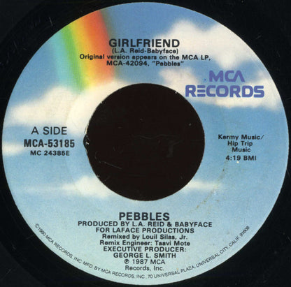 Pebbles : Girlfriend (7", Single)