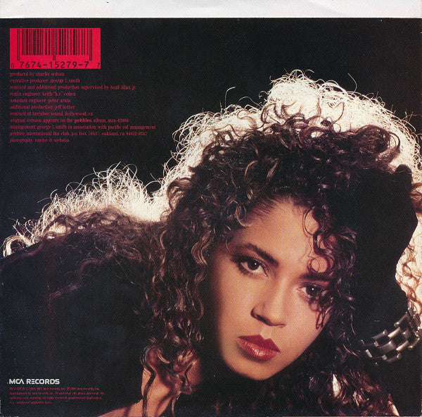 Pebbles : Mercedes Boy (Remixed Version) (7", Single, Glo)