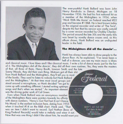 Hank Ballard & The Midnighters : Dancin' And Twistin' (CD, Comp)