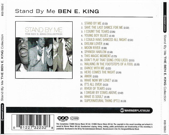Ben E. King : Stand By Me (The Ben E. King Collection) (CD, Comp)