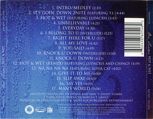 112 : Hot & Wet (CD, Album)