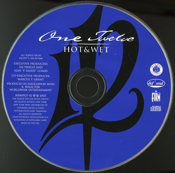 112 : Hot & Wet (CD, Album)