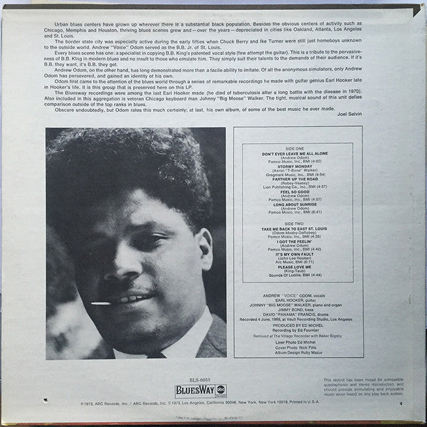 Andrew Odom : Farther On Down The Road (LP, Album, Quad)