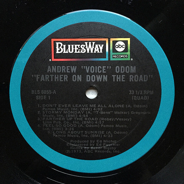 Andrew Odom : Farther On Down The Road (LP, Album, Quad)