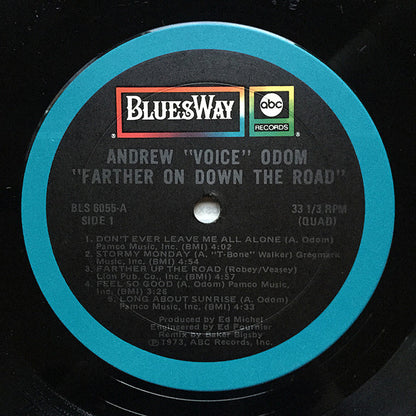 Andrew Odom : Farther On Down The Road (LP, Album, Quad)