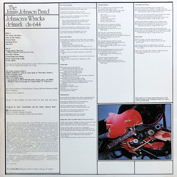 The Jimmy Johnson Band : Johnson's Whacks (LP, Album)