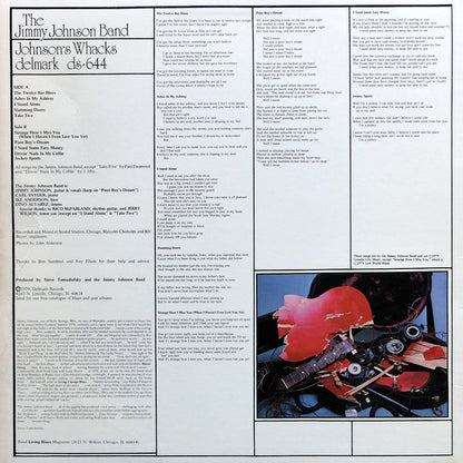 The Jimmy Johnson Band : Johnson's Whacks (LP, Album)