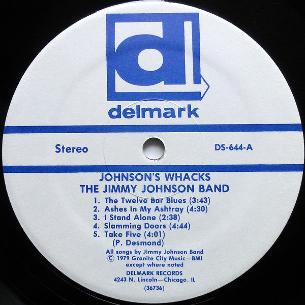 The Jimmy Johnson Band : Johnson's Whacks (LP, Album)