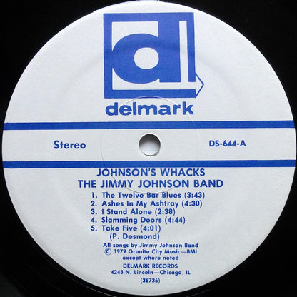 The Jimmy Johnson Band : Johnson's Whacks (LP, Album)