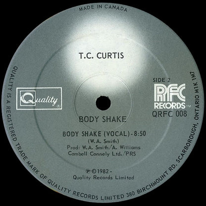T.C. Curtis : Body Shake (12")