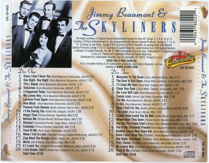Jimmy Beaumont & The Skyliners : 40th Anniversary Edition:  40 Original Classics (2xCD, Comp)