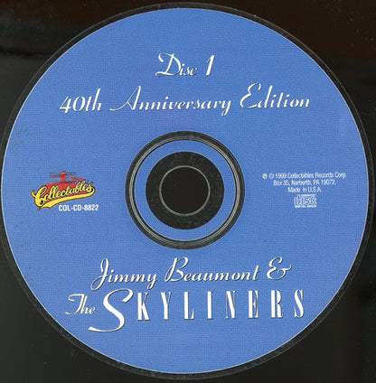 Jimmy Beaumont & The Skyliners : 40th Anniversary Edition:  40 Original Classics (2xCD, Comp)