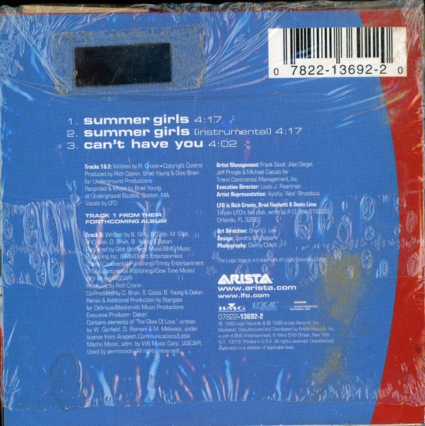 Lyte Funkie Ones : Summer Girls (CD, Single)