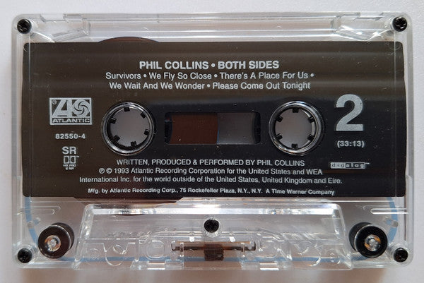 Phil Collins : Both Sides (Cass, Album, SR,)