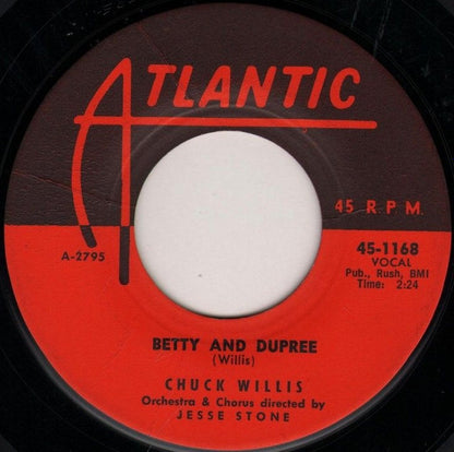 Chuck Willis : Betty And Dupree / My Crying Eyes (7", Single)
