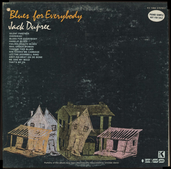 Champion Jack Dupree : Blues For Everybody (LP, Comp)
