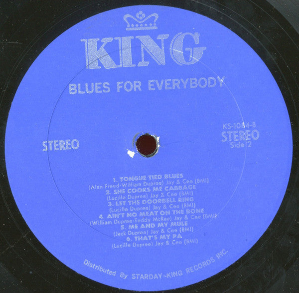 Champion Jack Dupree : Blues For Everybody (LP, Comp)