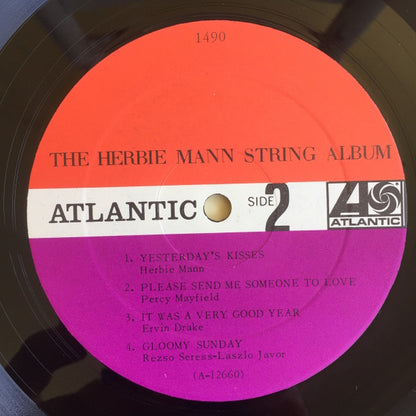 Herbie Mann : The Herbie Mann String Album (LP, Album, Mono)
