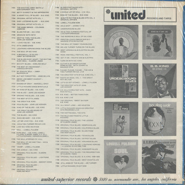 Various : California Blues (LP, Comp, RE)